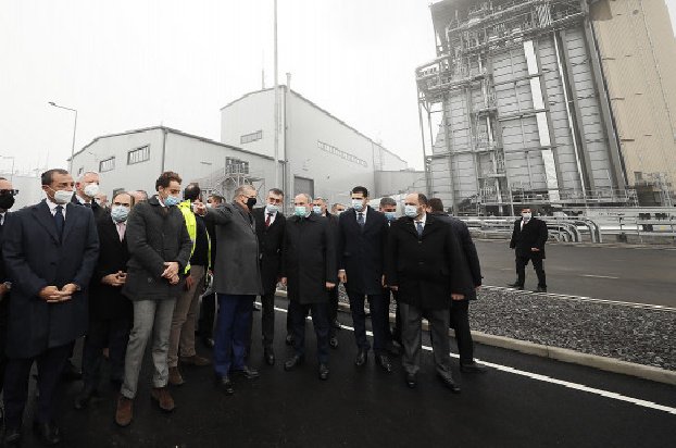 Никол Пашинян присутствовал на церемонии открытия новой электростанции