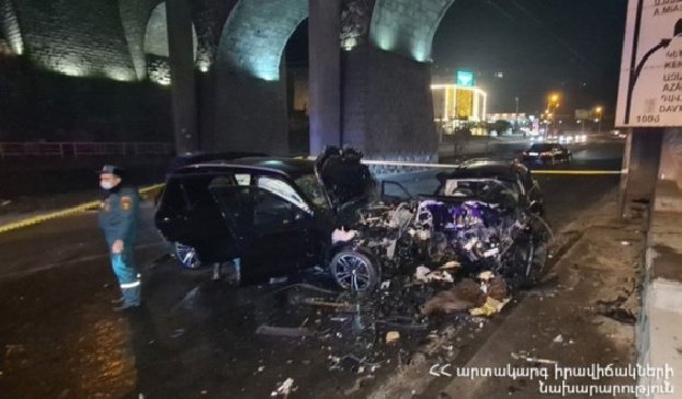 Traffic accident happened on Myasnikyan Avenue in Yerevan, there is a deceased and injured