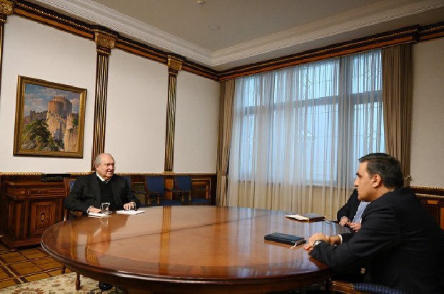 Armen Sargsyan and the Armenian Ombudsman discussed the situation on the Armenian-Azerbaijani border
