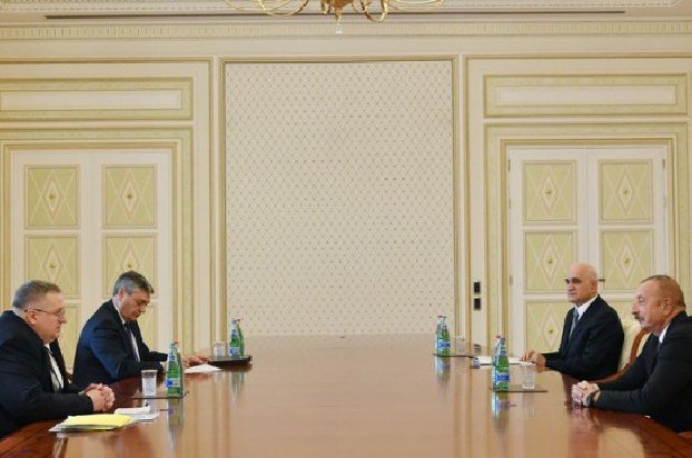 Aliyev discussed with Overchuk the unblocking of communications in the South Caucasus