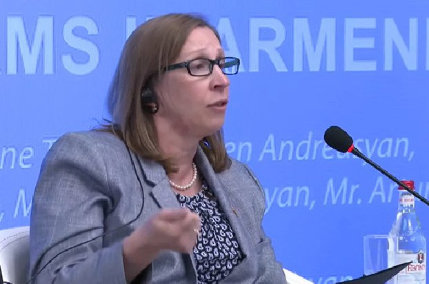 Мы призвали полицию не применять неуместной силы, но констатация таких случаев не означает, что в Армении нет демократии – Линн Трейси