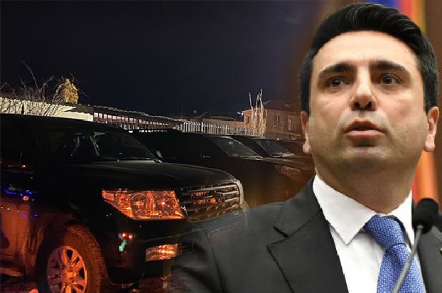 Решение о приобретении кроссоверов для сопровождения обсуживающей Алена Симоняна служебной машины «BMW 750Li» отменено – «Аравот»